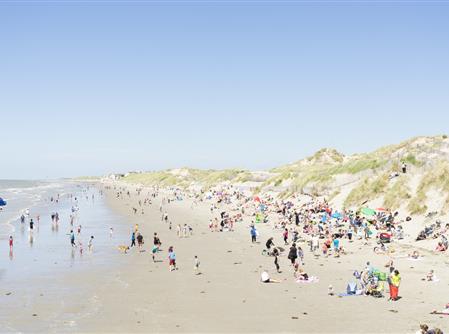La plage centrale de Quend